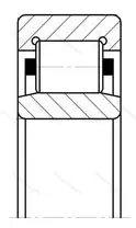 Подшипник NU 206ECMA/P 54 размер 30x62x16 от производителя  SKF
