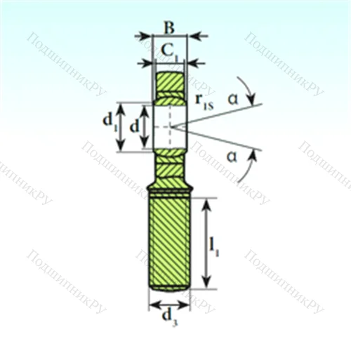 Подшипник скольжения сферический SA 15 C