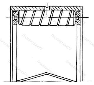 Модификация подшипника 845806 размер 30x56x76