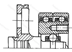 Модификация подшипника 4-306093Е размер 5x14x7,5/17,3 от производителя  ГПЗ-4 Модификация подшипника 4-306093Е размер 5x14x7,5/17,3 от производителя  ГПЗ-4