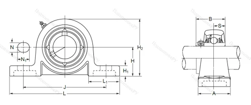 Подшипниковый узел UCP 215 в Оренбурге