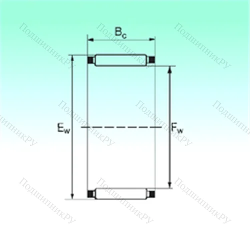 Подшипник игольчатый радиальный K 28x33x13 от производителя  NBS Подшипник игольчатый радиальный K 28x33x13 от производителя  NBS