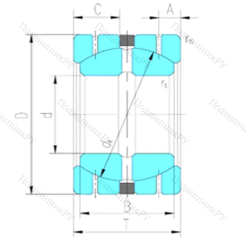 Подшипник скольжения сферический GEGZ 114HS/K от производителя  LS
