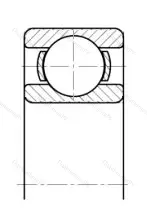 Модификация подшипника 824 размер 120x160x24 ГПЗ-23