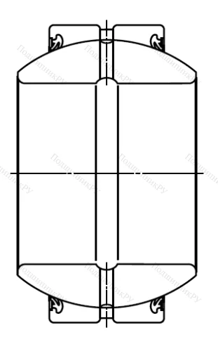 Шарнирный подшипник GEH 35 ES 2RS в Оренбурге