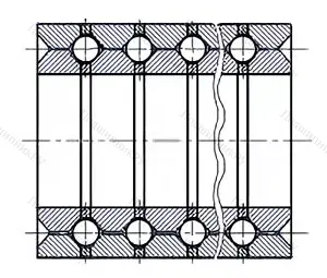 Подшипник  128713 размер 65x128x351,5
