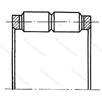 Подшипник  252806 размер 30x42x30