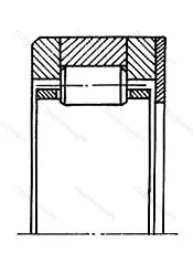 Модификация подшипника 422058ЕУ размер 7,8x16x10,9