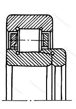 Модификация подшипника 90-62417К1М размер 85x210x66/52