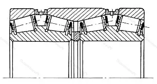 Модификация подшипника 6-77741 размер 205x320x205