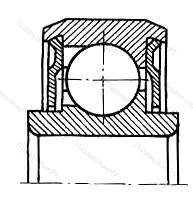 Модификация подшипника 980704ЮУС21 размер 20x42x10/11 от производителя  ГПЗ-3 Модификация подшипника 980704ЮУС21 размер 20x42x10/11 от производителя  ГПЗ-3