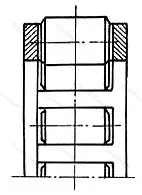 Модификация подшипника 822906 размер 29x37x16