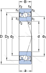 Подшипник S 7017 CB/HCP 4A в Оренбурге