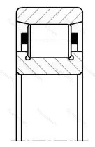 Модификация подшипника 2415 размер 75x190x45 ГПЗ-34