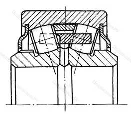 Модификация подшипника 83078К размер 8x28x13/17