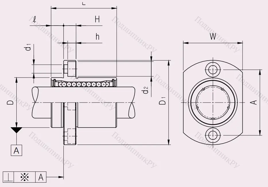 Подшипник LMH 6 UU в Оренбурге