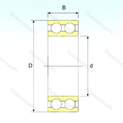 Подшипник шариковый радиальный 4202 ATN 9