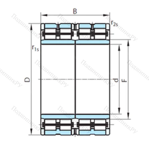 Подшипник роликовый радиальный  512-305