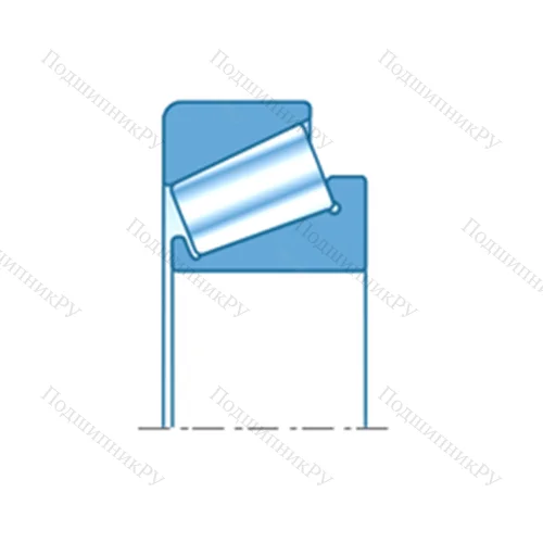 Подшипник роликовый радиально-упорный 4T-CR-0468 от производителя  NTN