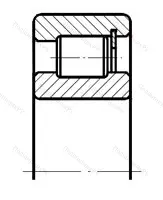 Подшипник  4614906 размер 30x47x17 от производителя  ГПЗ-15