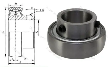Корпусный подшипник SB 207 в Оренбурге