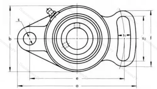Подшипниковый корпус  FA 208 (ASAHI) в Оренбурге