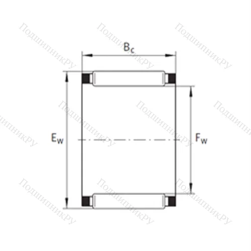 Подшипник игольчатый радиальный K 55X 60X 30