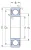 Однорядный шариковый подшипник 6213 2RS 1 от производителя  SKF Однорядный шариковый подшипник 6213 2RS 1 от производителя  SKF
