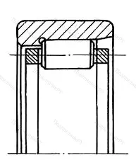 Подшипник  192912 размер 69x95x18