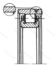 Модификация подшипника 86-1272924Р1 размер 120x165x27 от производителя  ГПЗ-4