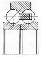 Модификация подшипника 6-866706Е1 размер 28x72x27