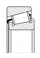 Модификация подшипника 7705У размер 28x67x20,5