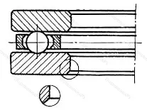 Модификация подшипника 15689/670Ю размер 670x730x45 от производителя  ГПЗ-1