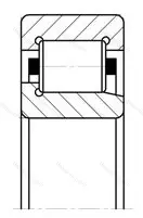 Подшипник  NJ 2304 (42604) размер 20x52x21 от производителя  SKF