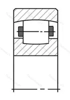 Модификация подшипника 23217К2Е размер 85x150x28 от производителя  МПЗ Модификация подшипника 23217К2Е размер 85x150x28 от производителя  МПЗ