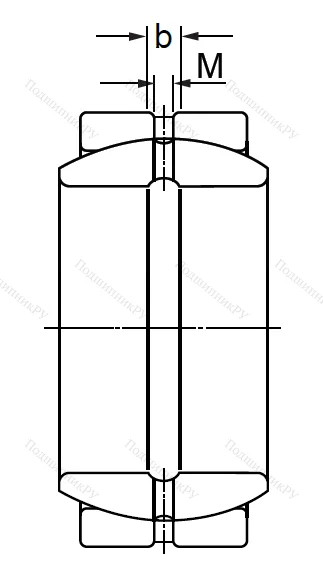 Шарнирный подшипник GE 40 ES в Оренбурге