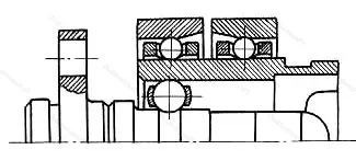 Модификация подшипника 4-300093К4 размер 5x14/12,9x11/17,5 от производителя  ГПЗ-4 Модификация подшипника 4-300093К4 размер 5x14/12,9x11/17,5 от производителя  ГПЗ-4