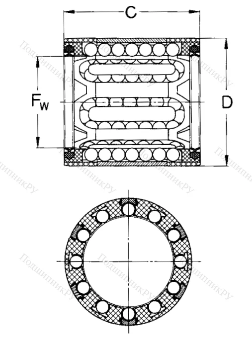 Подшипник LBBR 16-2LS в Оренбурге