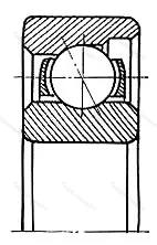 Подшипник  7004CD (6104) 