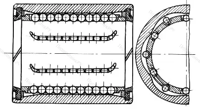 Подшипник  510806 размер 30x47x68