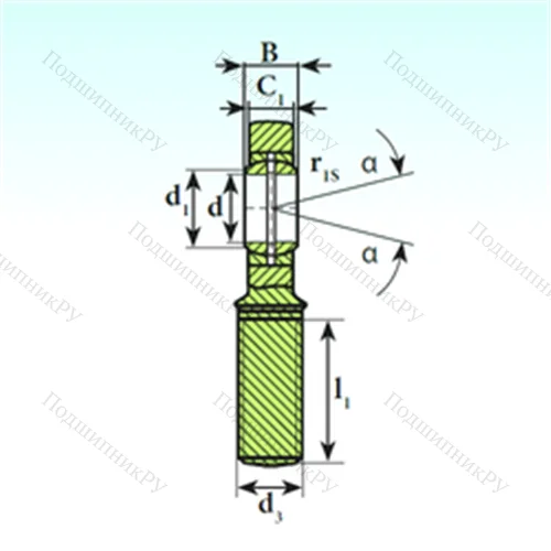 Подшипник скольжения сферический SA 60 ES