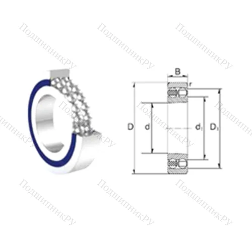 Подшипник шариковый радиальный самоцентрирующийся S 1205