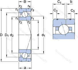 Подшипник 7024 ACE/P 4AL в Оренбурге