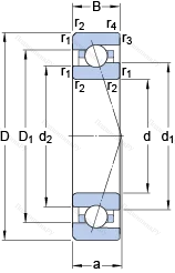 Подшипник 7020 ACE/HCP 4A в Оренбурге