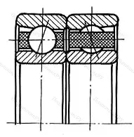 Подшипник 7215E.MPA.DB размер 75x130x50 от производителя  SKF