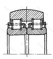 Подшипник  982807 размер 35x77,1x38,5