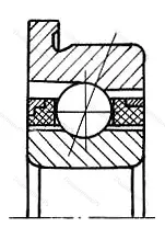 Подшипник  1646095 размер 5x14x4 от производителя  ГПЗ-23 Подшипник  1646095 размер 5x14x4 от производителя  ГПЗ-23
