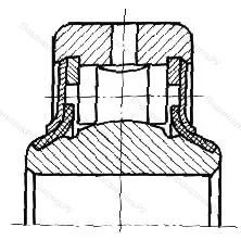 Модификация подшипника 303400Ю1С4 размер 10x37x12/18