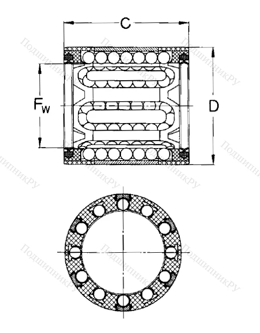 Подшипник LBBR 12-2LS в Оренбурге