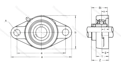 Подшипниковый узел UFL 004 (ASAHI) в Оренбурге